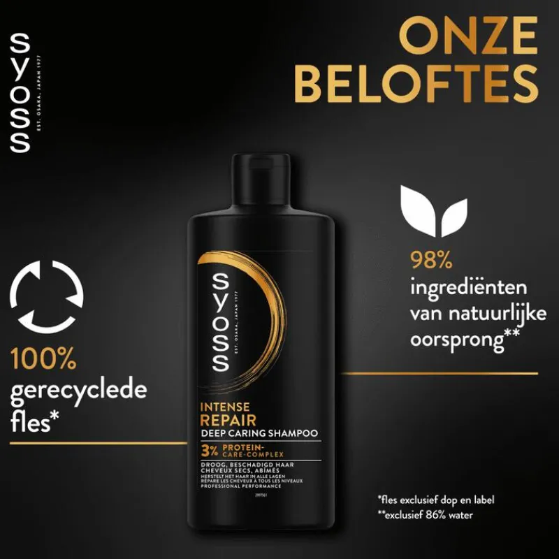 Syoss Intense Repair Shampoo 440 ML
