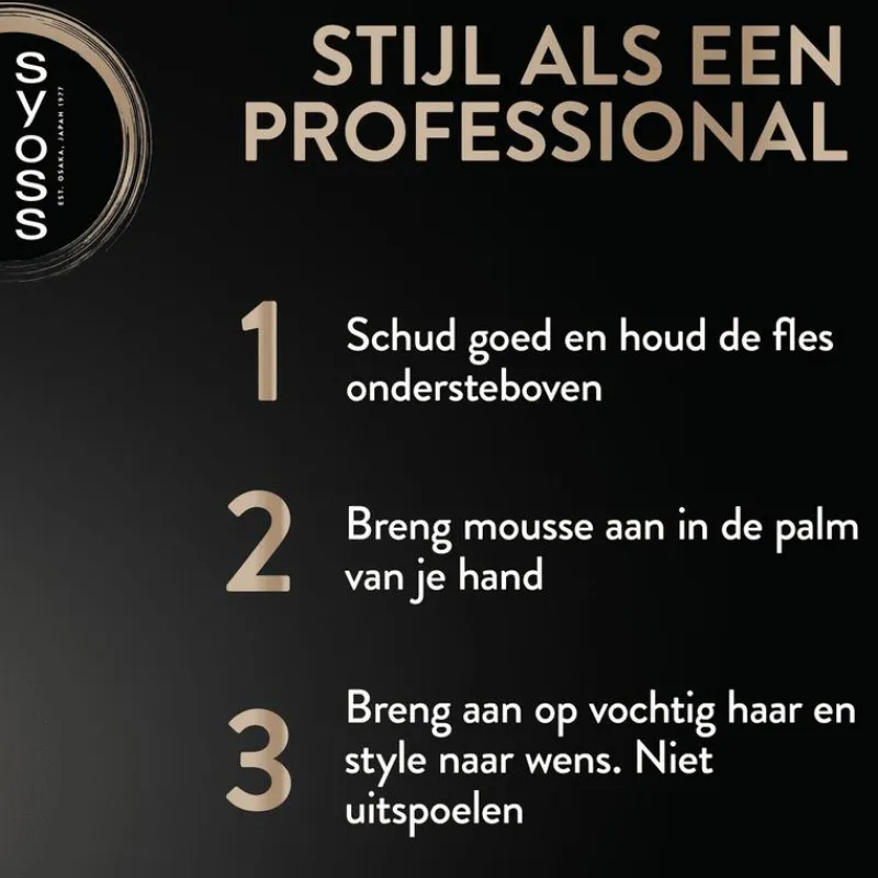 Syoss Keratin Haarmousse 250 ML