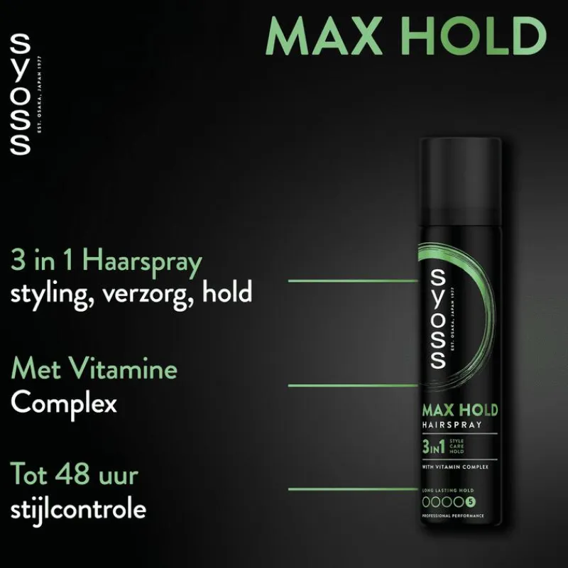 Syoss Max Hold Haarspray 300 ML