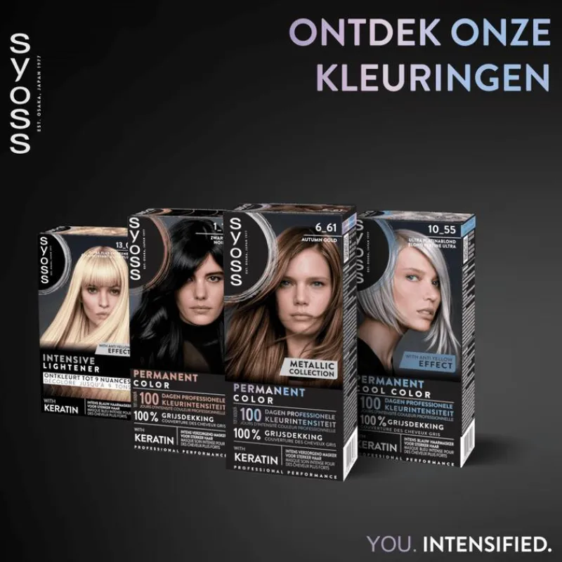 Syoss Metallic Collection Haarkleuring 6-61 Autumn Gold