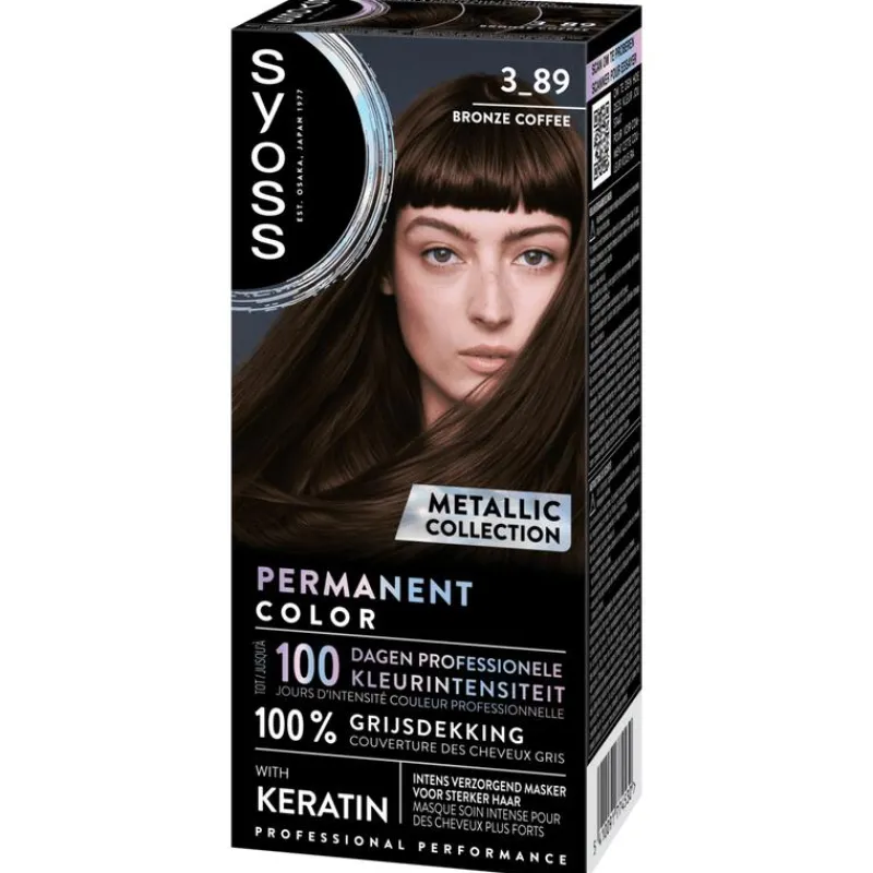 Syoss Metallic Collection Haarkleuring 3-89 Bronze Coffee