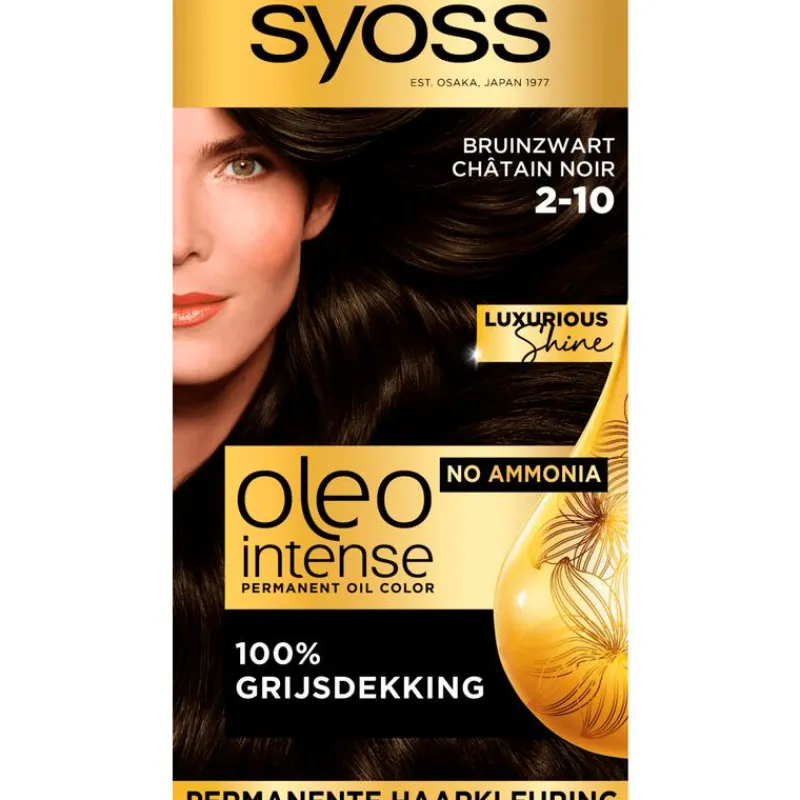 Syoss Oleo Intense 2-10 Bruinzwart/Châtain Noir