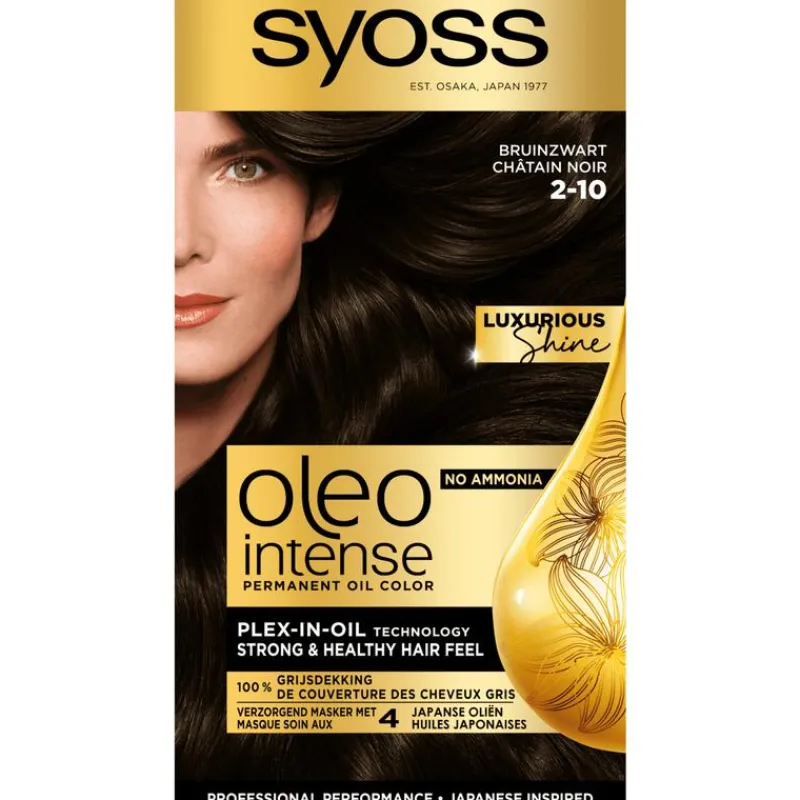 Syoss Oleo Intense 2-10 Bruinzwart/Châtain Noir