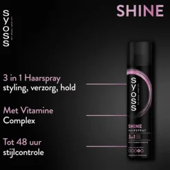 Syoss Shine Hold Haarspray 300 ML