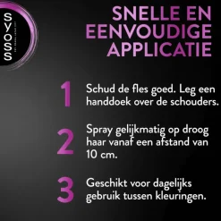 Syoss Uit Groeispray Middenblond