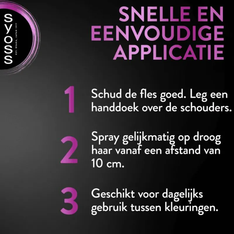Syoss Uit Groeispray Middenblond