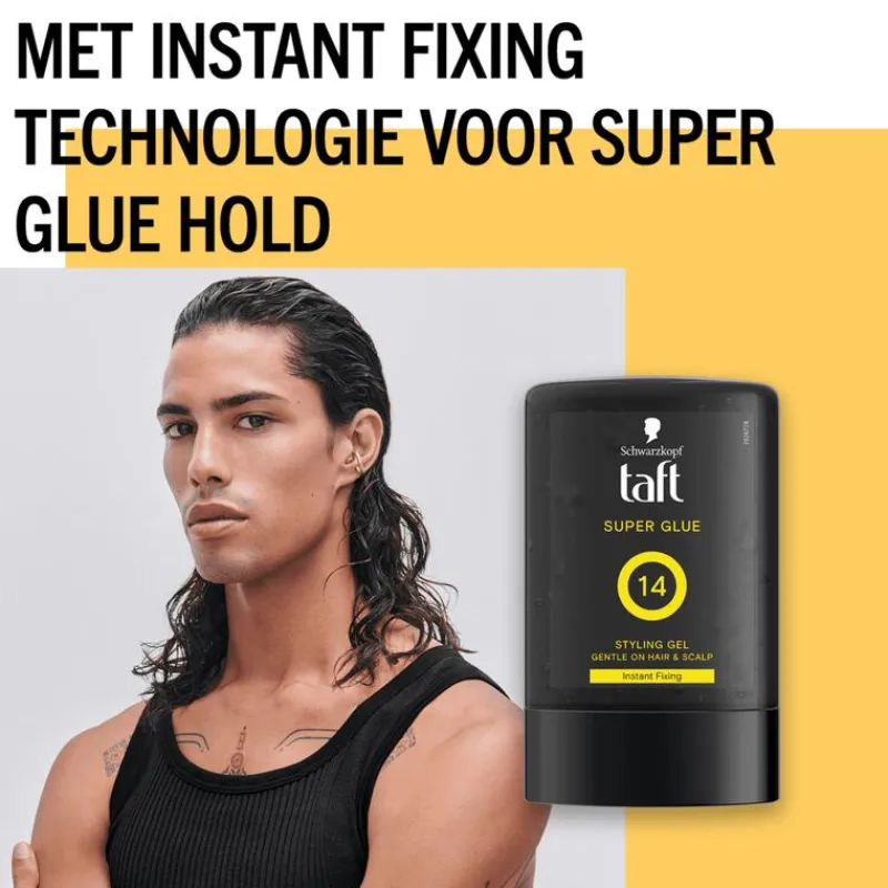 Taft Styling Gel Super Glue Gel 300 ML