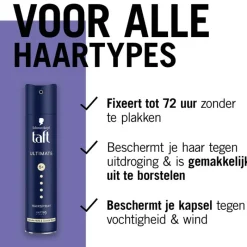 Taft Styling Ultimate Haarspray 250 ML