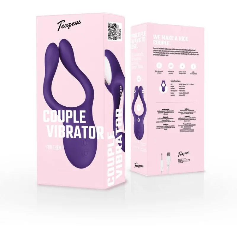 Teazers Multifunctionele Koppel Vibrator