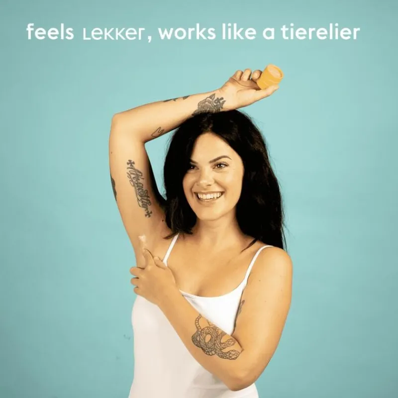 The Lekker Company Mandarijn & Citroen Deodorant Crème 30 Gram