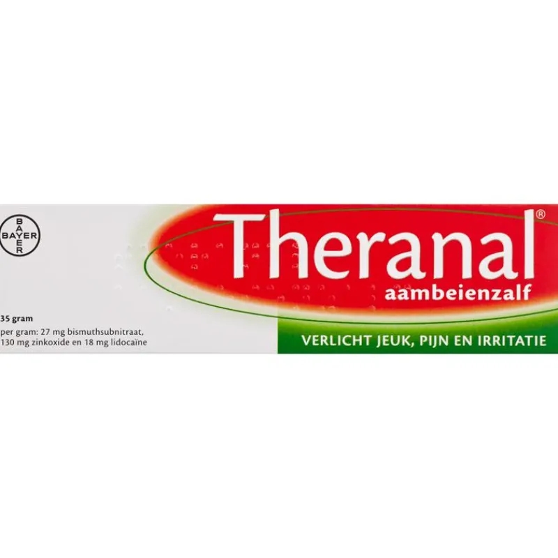 Theranal Aambeienzalf bij jeuk en aambeien 35 gram