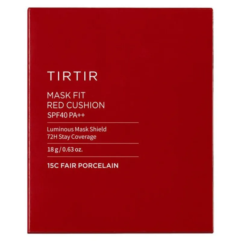 TirTir Mask Fit Red Cushion Foundation 15C Fair Porcelain