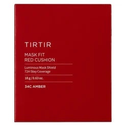 TirTir Mask Fit Red Cushion Foundation 34C Amber