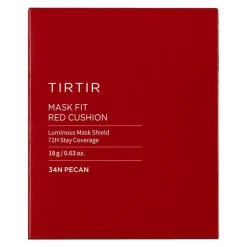 TirTir Mask Fit Red Cushion Foundation 34N Pecan