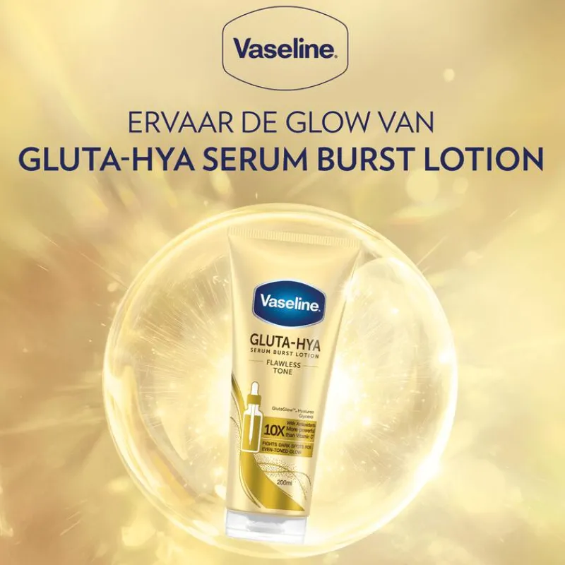 Vaseline Gluta-Hya Lotion Flawless Tone 200 ML