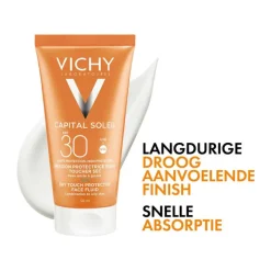 Vichy Capital Soleil Dry Touch Zonnecrème Gezicht SPF30 50 ML