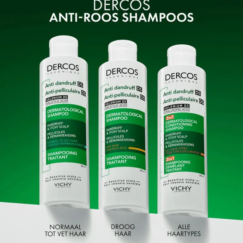 Vichy Dercos Anti-Roos-2-In-1-Shampoo + Conditioner 200 ML
