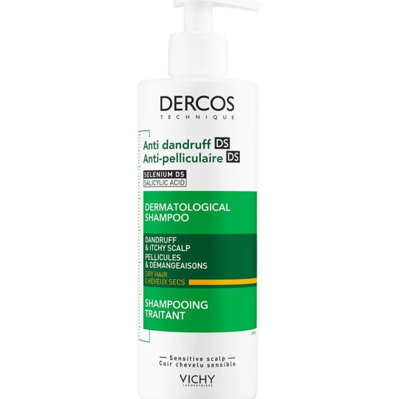 Vichy Dercos Anti-Roos Shampoo Droog Haar 390 ML