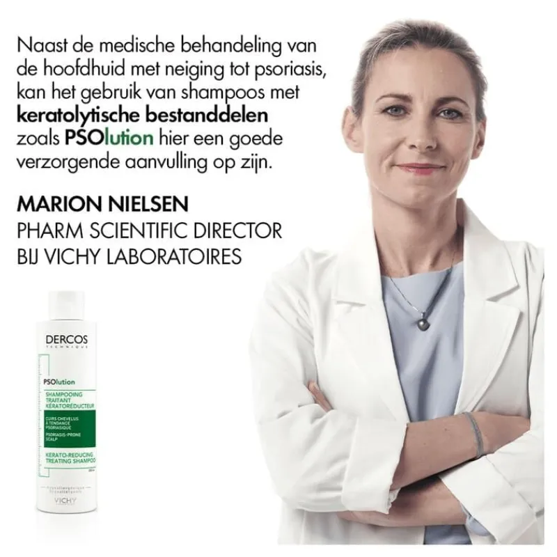 Vichy Dercos PSOlution Shampoo Gevoelige Hoofdhuid 200 ML