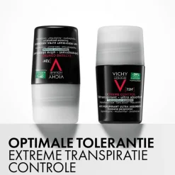 Heren Vichy Homme Deodorant Roller 72U 50 ML