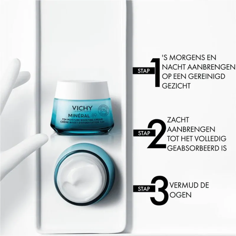 Vichy Minéral 89 Dagcrème Zonder Parfum 50 ML