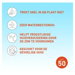 Vision Zonnebrand SPF50 180 ML