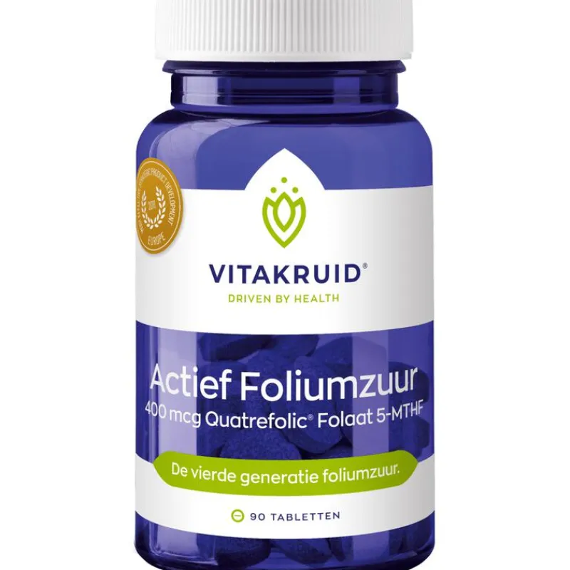 Vitakruid Actief Foliumzuur 400 mcg - 90 tabletten