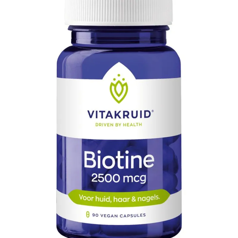 Vitakruid , Biotine 2500 mcg - 90 vegan capsules