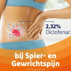 Voltaren Emulgel Extra Sterk 2,32% (diclofenac) 150gr bij Spier- of Gewrichtspijn