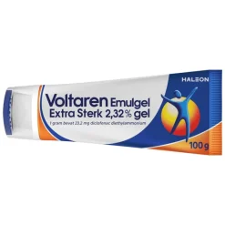 Voltaren Emulgel Extra Sterk 2,32% (diclofenac) 100gr bij Spier- of Gewrichtspijn