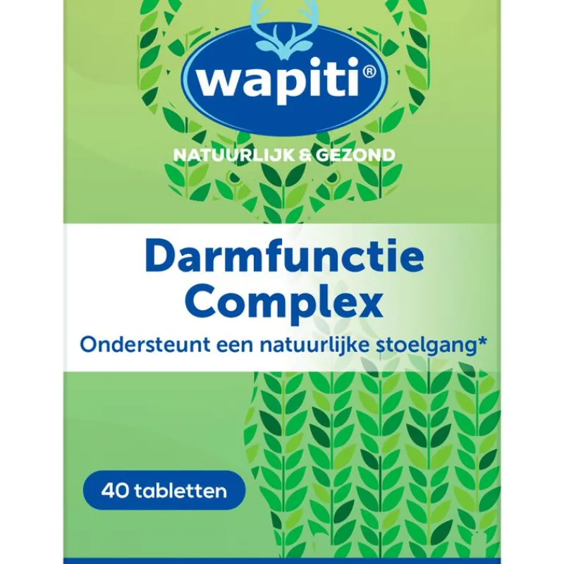 Wapiti Darmfunctie Complex 40 tabletten