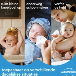 Waterwipes Billendoekjes Voordeelpak 3x48 144 Stuks