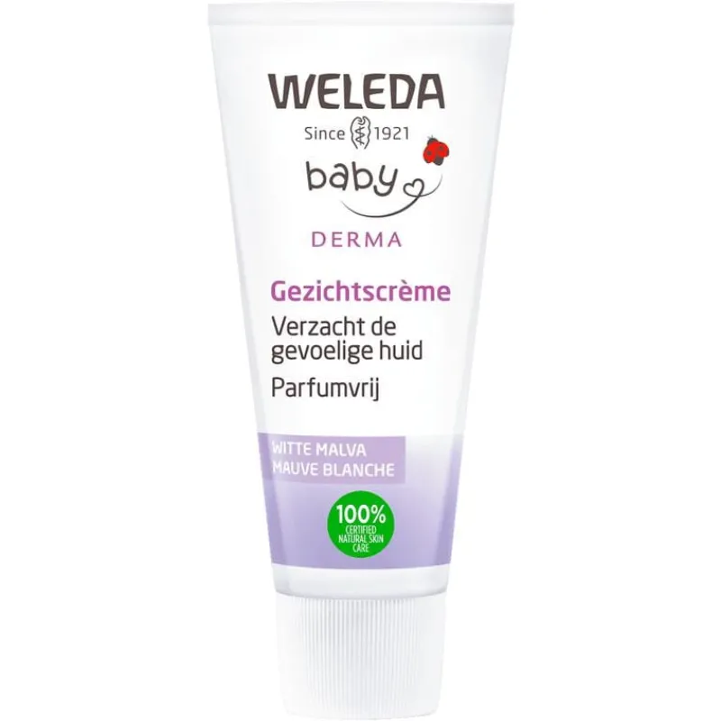 Weleda Baby Witte Malva Sensitive Gezichtscrème