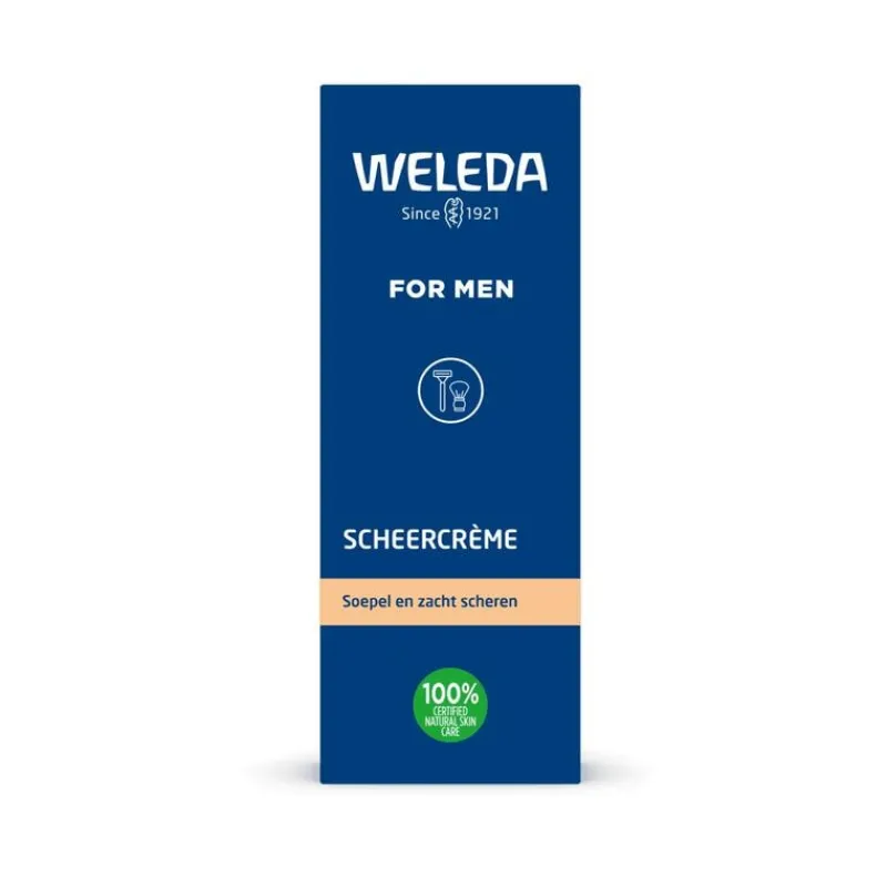 Heren Weleda MEN Scheercrème - 75ML