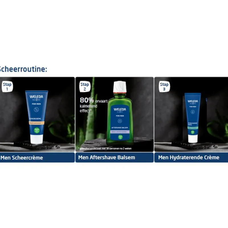 Heren Weleda MEN Scheercrème - 75ML