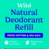 Wild Cosmetics Limited Wild Fresh Cotton & Sea Salt Refill Deodorant Stick 40 gram