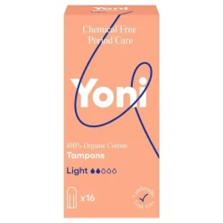 Yoni 100% Biologische Tampons Light