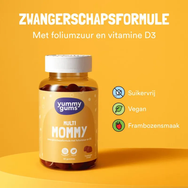Yummygums Mommy Suikervrij 60 stuks
