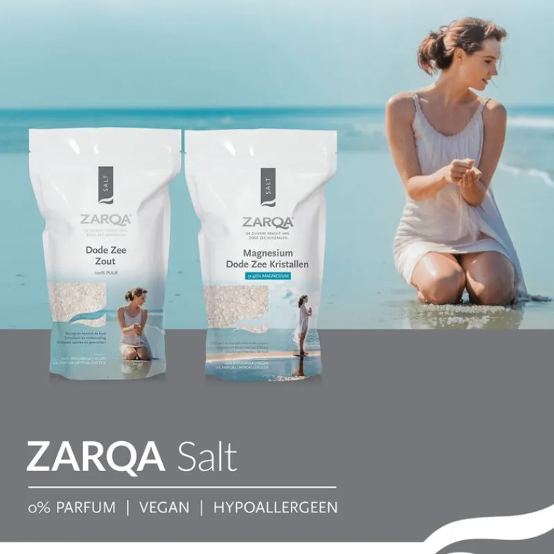 Zarqa Magnesium Dode Zeekristallen 1 KG