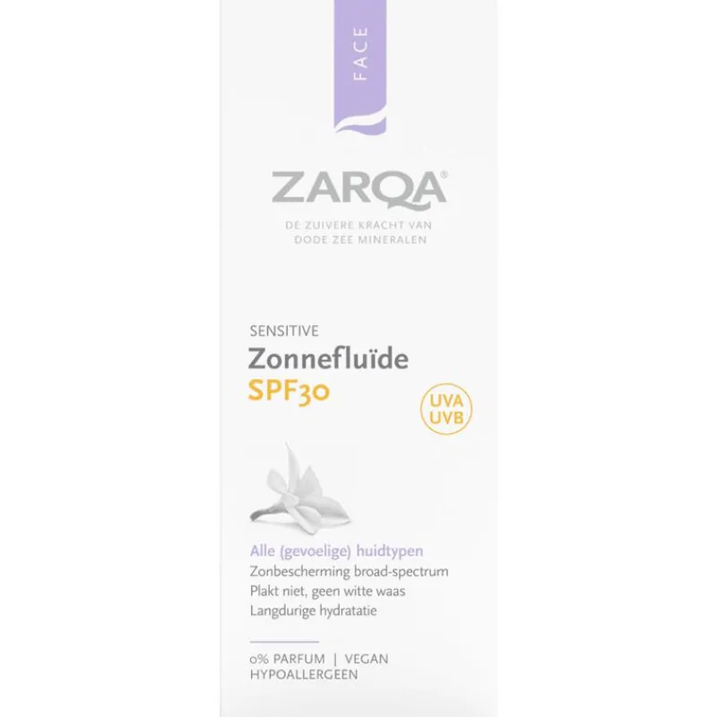 Zarqa Sensitive Zonnefluide SPF30 50 ML