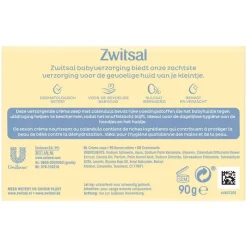 Zwitsal Crème Zeep 4-pack 360 GR
