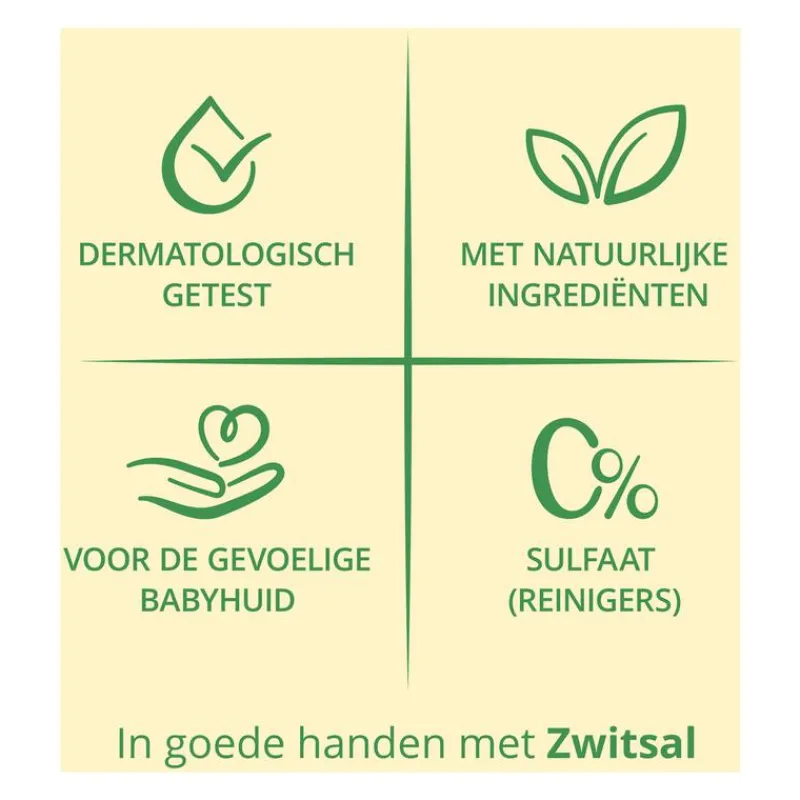 Zwitsal Shampoo Anti-Klit Baby Met Pompje 400 ML
