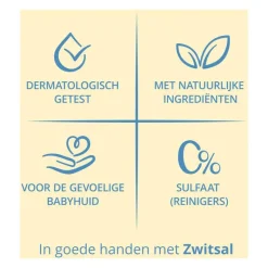 Zwitsal Zeepvrije Wascrème 400 ML