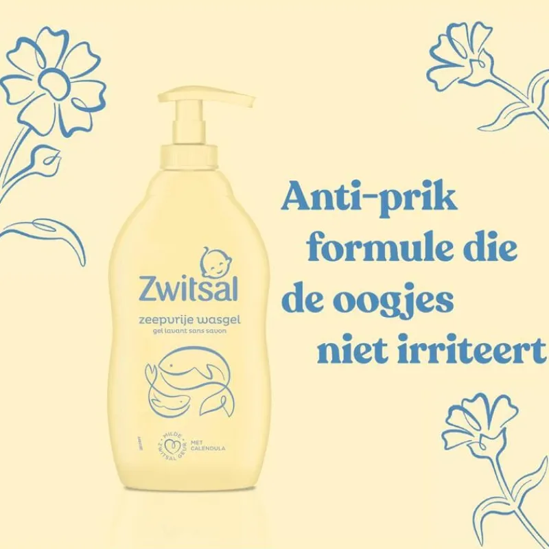 Zwitsal Zeepvrije Wasgel 400 ML